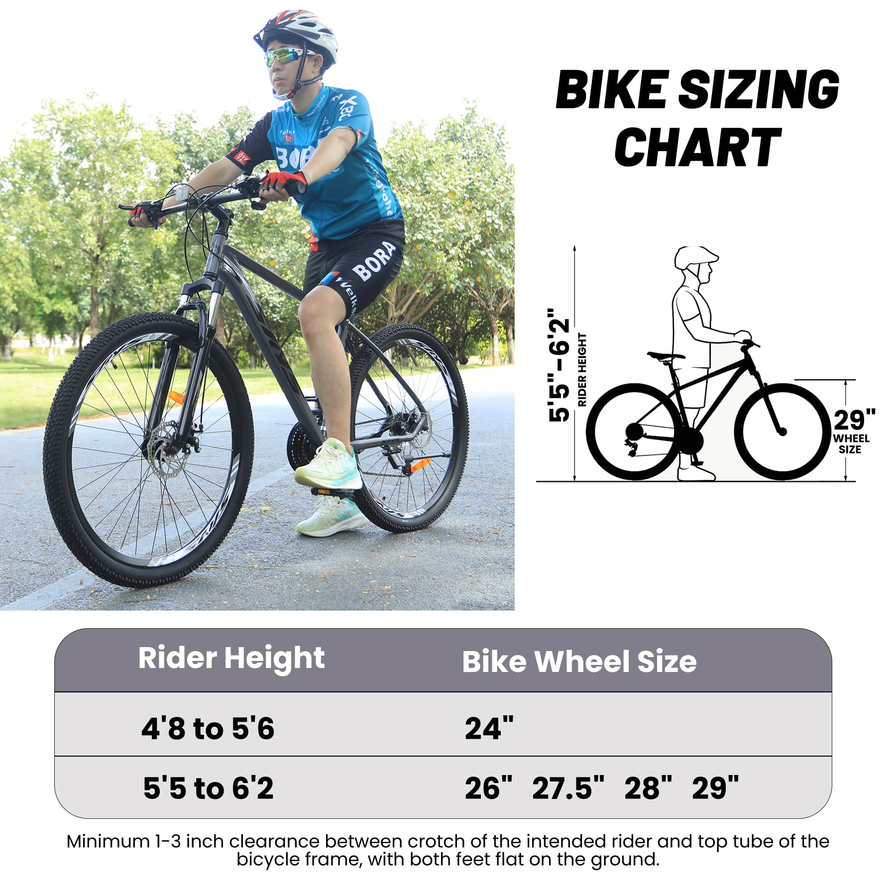 Amazon.com : UOKAA 29 Inch Mountain Bike-Mountain Bike for Adults